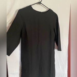 Banana Republic black 3/4 wide sleeve dress. New with tags. Size 4